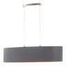 Best EGLO Suspension textile chic Lecio, dorée-noire
