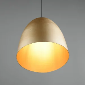Flash Sale Reality Leuchten Suspension Tilda, à 1 lampe, laiton, Ø 25 cm