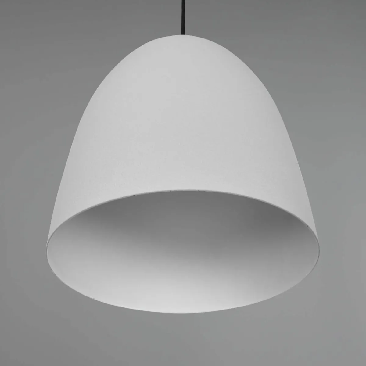 suspension_tilda__une_lampe_grise__cm_1.webp Hot Reality Leuchten Suspension Tilda, à une lampe, grise, Ø 25 cm