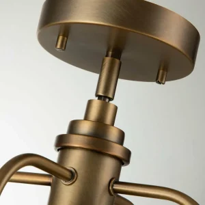 Store Quintiesse Suspension Tricocent, laiton/transparente, 1 lampe