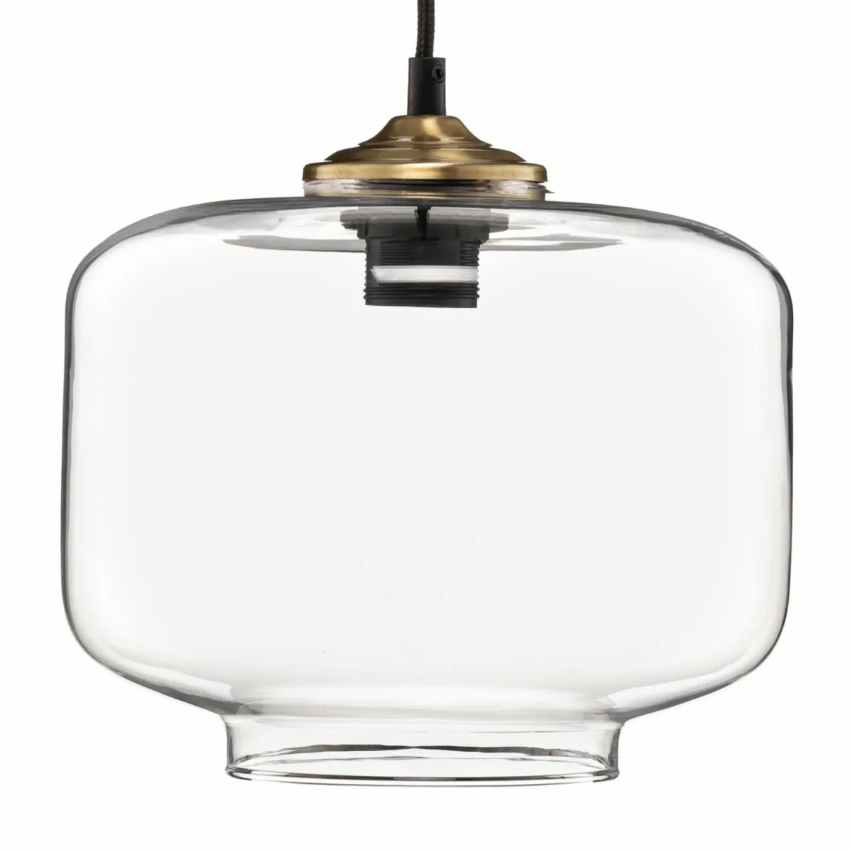 suspension_tube_avec_abatjour_en_verre_transparent__cm_3.webp Cheap Solbika Lighting Suspension Tube avec abat-jour en verre transparent Ø 25cm