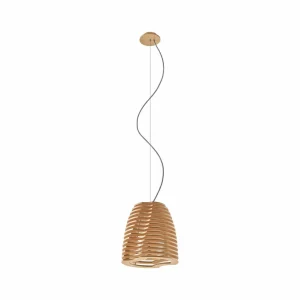 Best Sale Eco-Light Suspension Twist, hêtre, naturel, 150 cm