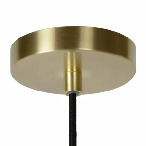 Flash Sale Lucide Suspension Tycho, à 6 lampes, dorée/gris fumé