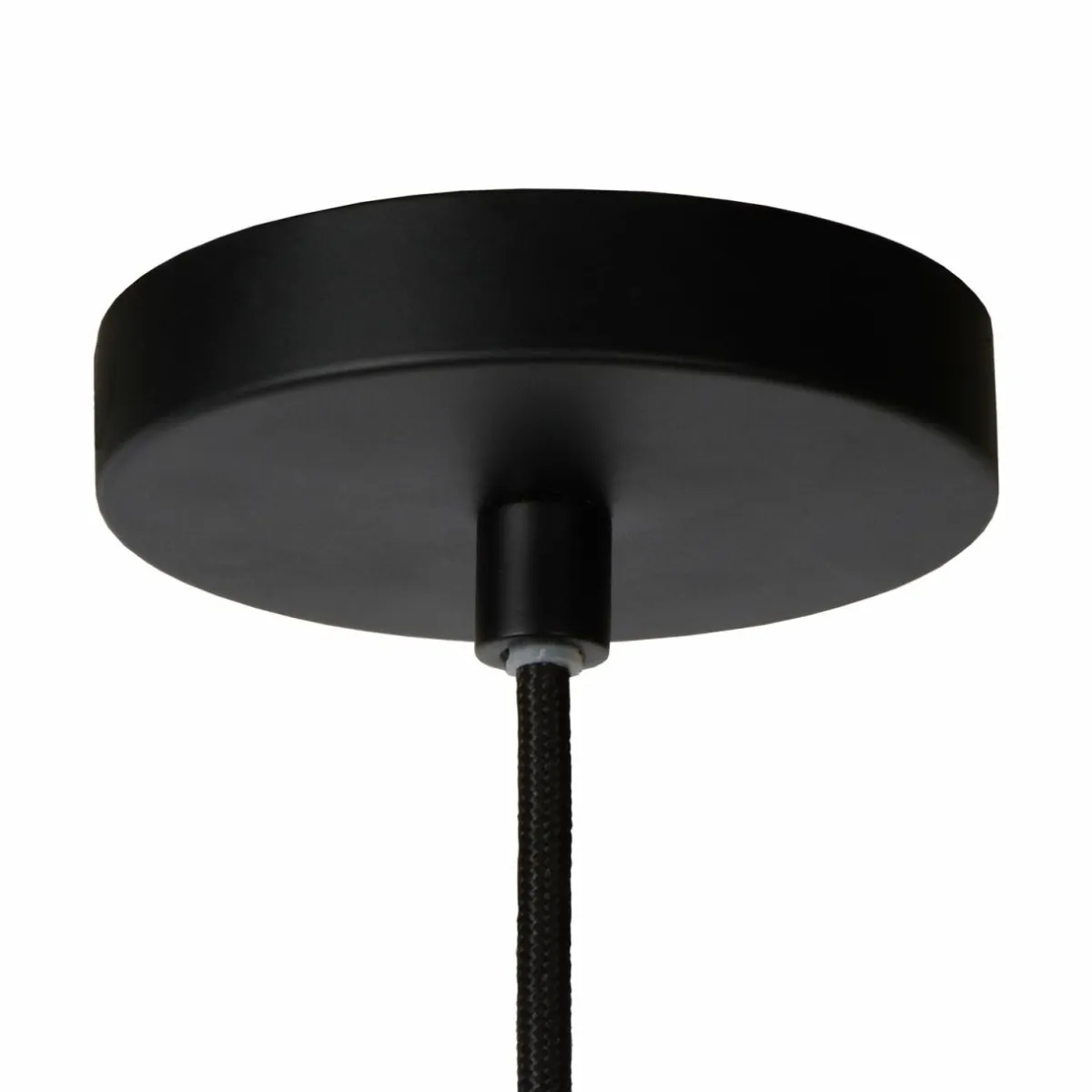 suspension_tycho___lampes_noiregris_fum_3.webp Discount Lucide Suspension Tycho, à 6 lampes, noire/gris fumé