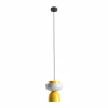 Online ALDEX Suspension Ulia, jaune/gris, abat-jour métallique
