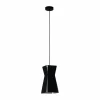 Sale EGLO Suspension Valecrosia, noire, 18 cm x 18 cm