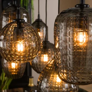 Shop Zijlstra Suspension Vanderberg abat-jour verre à 7 lampes