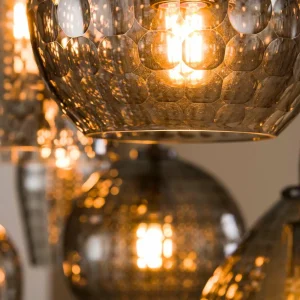 Shop Zijlstra Suspension Vanderberg abat-jour verre à 7 lampes