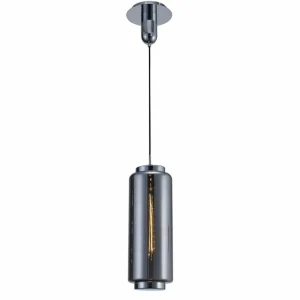 New Mantra Iluminación Suspension verre Jarras, hauteur 53,5 cm, chromé