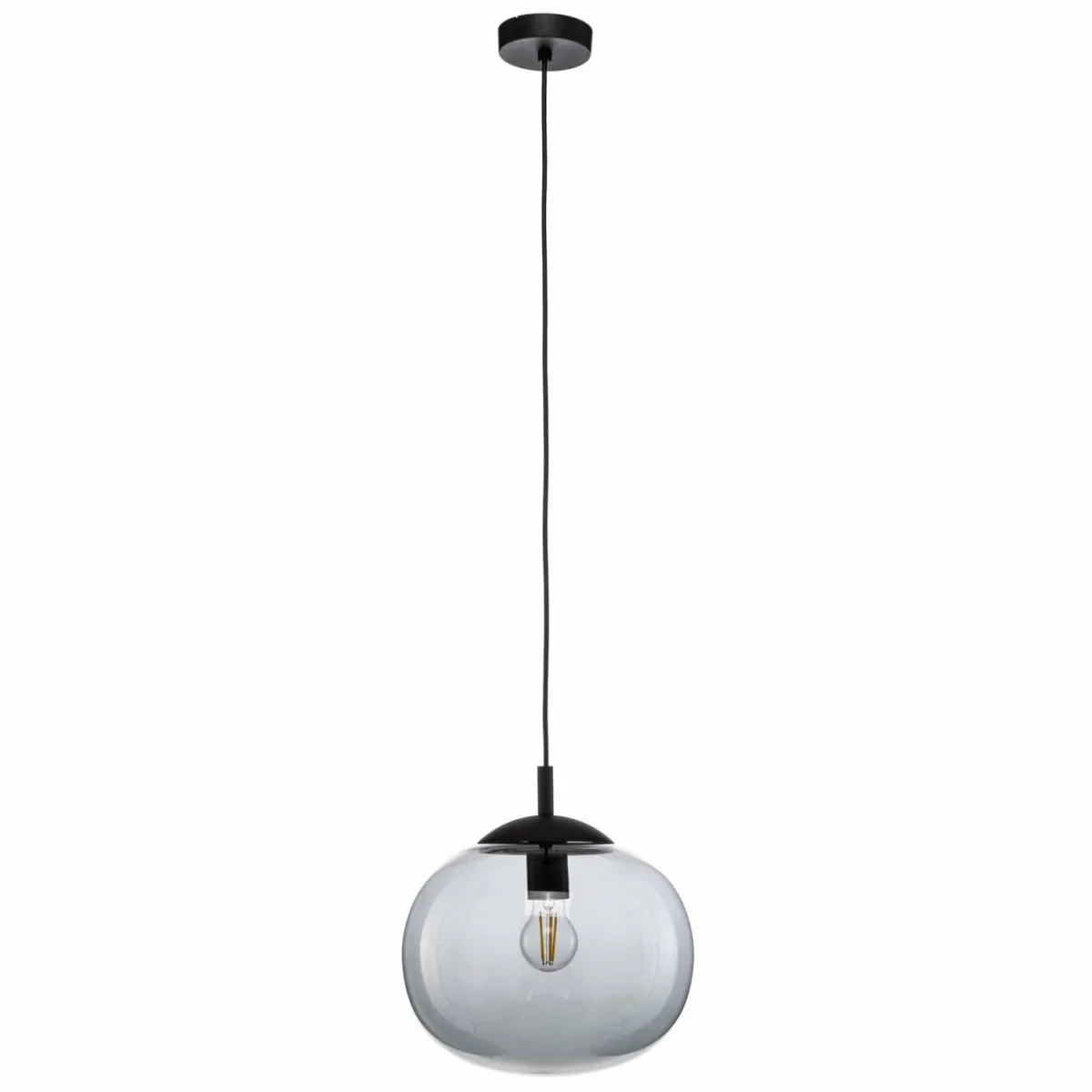 suspension_vibe_verre_gris_graphite_transparent___cm_1-2.webp Cheap TK Lighting Suspension Vibe, verre gris graphite transparent, Ø 30 cm