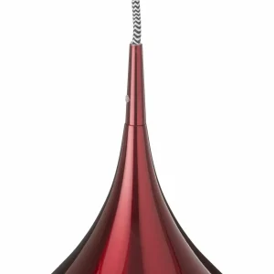 Fashion Searchlight Suspension Vibrant rouge bordeaux
