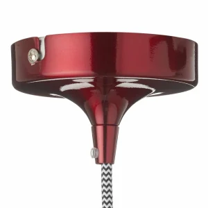 Fashion Searchlight Suspension Vibrant rouge bordeaux