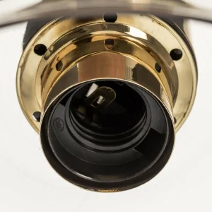 Outlet Jupiter Suspension Viva, fumée/noire/laiton, 3 lampes