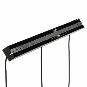 Outlet Jupiter Suspension Viva, fumée/noire/laiton, 3 lampes