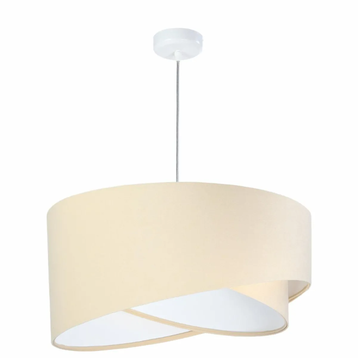suspension_vivien_bicolore_beigeblanc_1.webp Best Maco Design Suspension Vivien, bicolore, beige/blanc