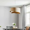 Sale Maco Design Suspension Vivien, tricolore, crème/blanc/or