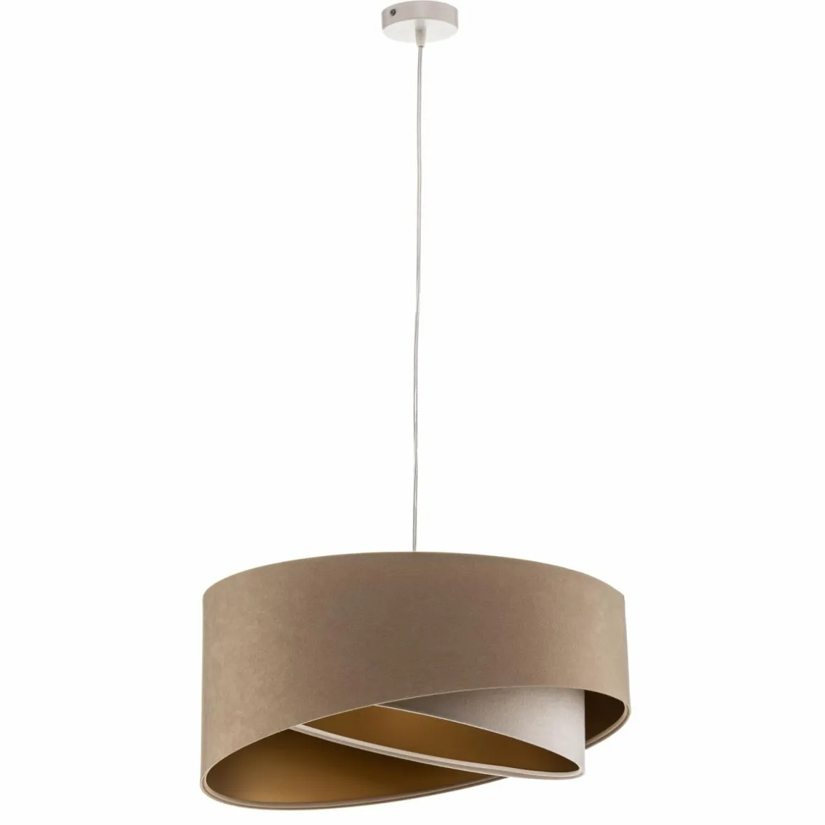 suspension_vivien_tricolore_crmeblancor_1.webp Sale Maco Design Suspension Vivien, tricolore, crème/blanc/or