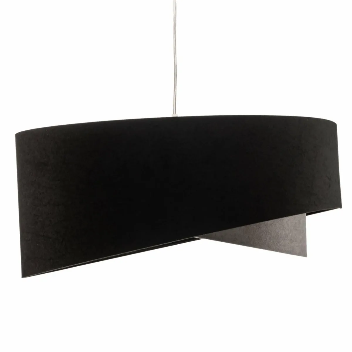 suspension_vivien_velours_noirgrisargentor_3.webp Best Sale Maco Design Suspension Vivien velours noir/gris/argent/or