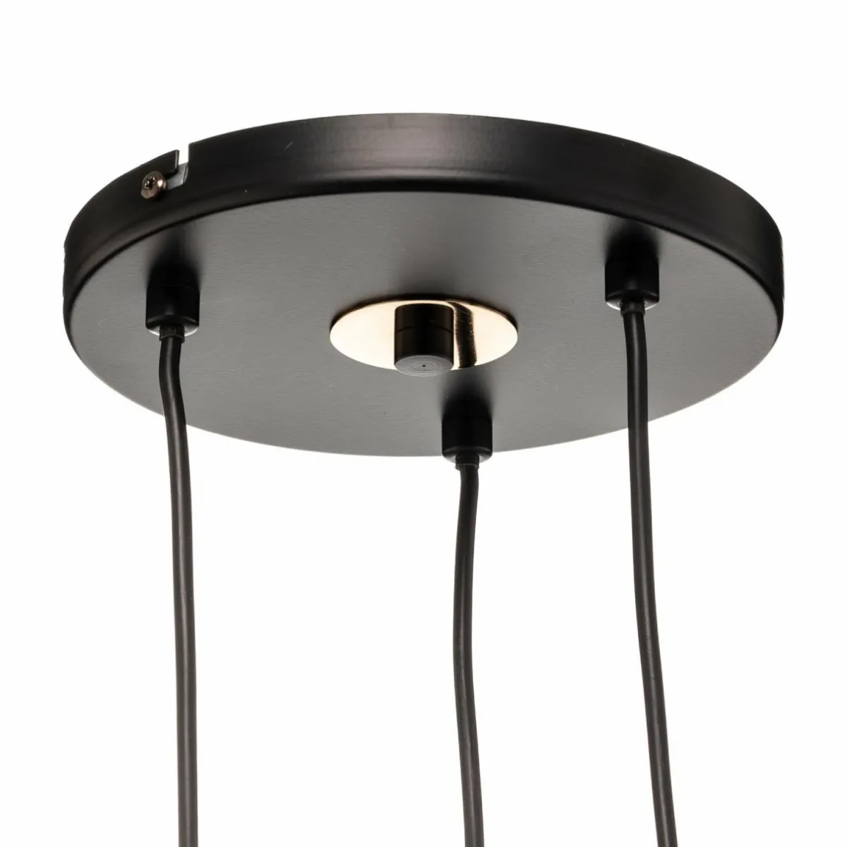 suspension_volda_picolo__lampes_noirdor_ronde_3.webp Shop Alfa Suspension Volda Picolo 3 lampes noir/doré ronde