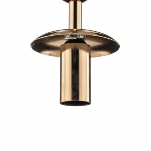 Shop Alfa Suspension Volda Picolo 3 lampes noir/doré ronde