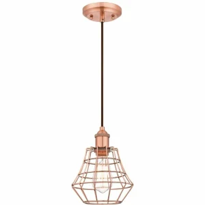 Clearance Westinghouse Suspension Nathan, cuivre brossé