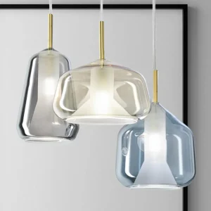 Best Sforzin Suspension X-Ray à 3 lampes grise/miel/bleue