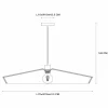 Hot Lucide Suspension Yunkai en papier, à 1 lampe, Ø 70cm