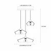 Shop Lucide Suspension Yunkai en papier, à 3 lampes