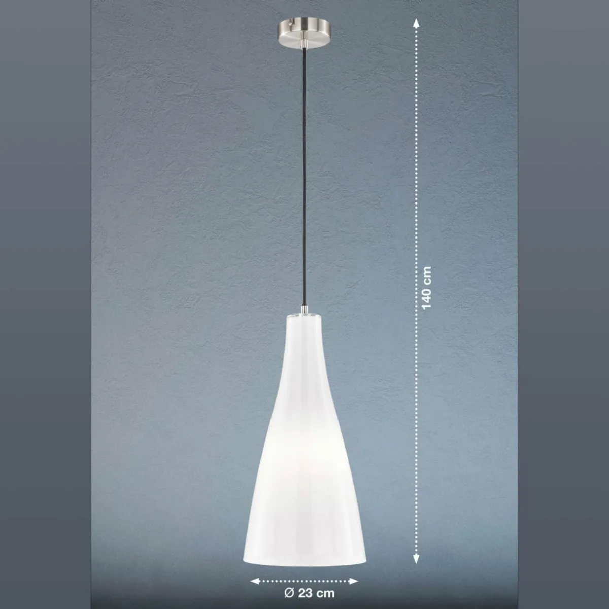 suspension_zeal_nickel_matopale___cm_1.webp Hot FISCHER & HONSEL Suspension Zeal, nickel mat/opale, Ø 23 cm
