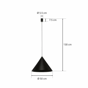 Cheap Nowodvorski Lighting Suspension Zenith L en métal noir