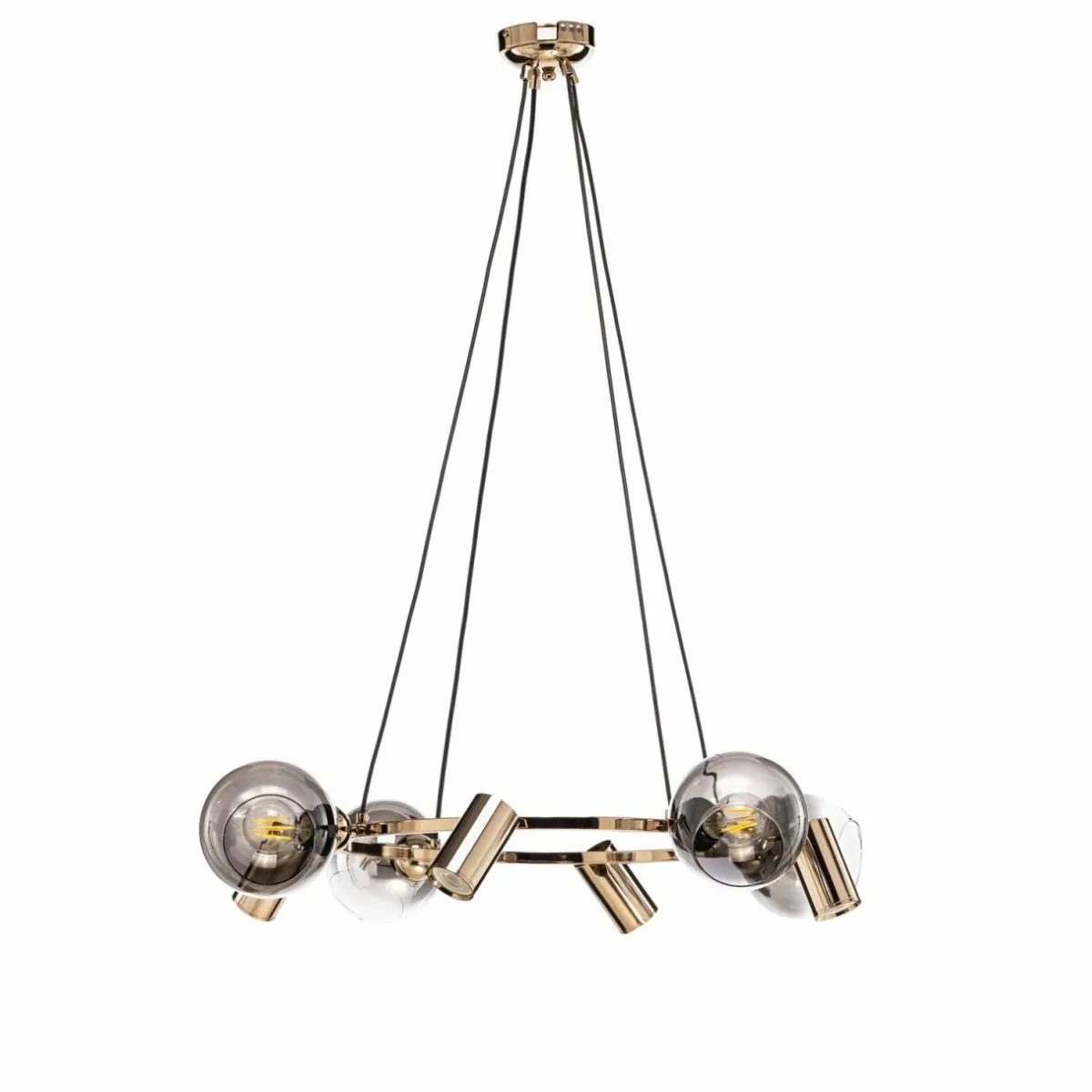 suspension_zerde___cm_dore___lampes_1.webp Clearance Lucea Suspension Zerde 4+4, Ø 82 cm, dorée, à 8 lampes