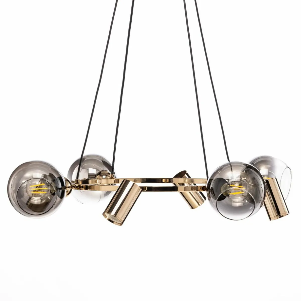 suspension_zerde___cm_dore___lampes_2.webp Clearance Lucea Suspension Zerde 4+4, Ø 82 cm, dorée, à 8 lampes