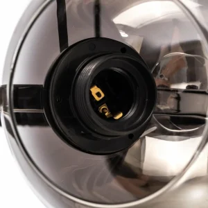 Outlet Lucea Suspension Zerde 3+3 Ø 67cm noire-chromée 6 lampes