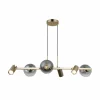 Cheap Lucea Suspension Zerde 3+3, dorée, à 6 lampes
