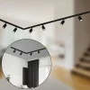 Best Sale Briloner Système de lampes sur rail RAIL 230 V noir 6 spots 2,25m connecteur d'angle