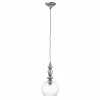 Store Viokef Talisa - suspension avec abat-jour verre décoratif