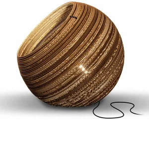 Flash Sale Think Paper Globe Lampe à poser en carton, Ø 64 cm