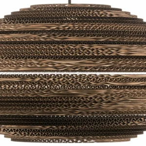 Online Think Paper Suspension Lazy, Ø 44 cm, marron, carton, E27