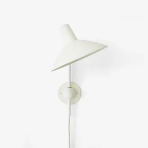 Sale &Tradition Applique murale Tripod HM12, blanc, câble d'alimentation à fiche