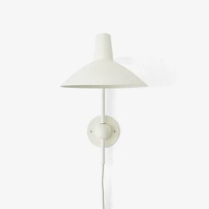 Sale &Tradition Applique murale Tripod HM12, blanc, câble d'alimentation à fiche