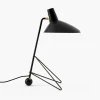 Store &Tradition Lampe à poser Tripod HM9, noir, hauteur 45 cm