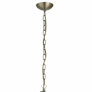 New Searchlight Très belle suspension Orbit en forme de cage