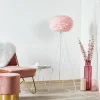 New UMAGE Eos medium lampadaire rose trépied blanc