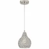 Discount Westinghouse Suspension Kelcie, couleur nickel brossé