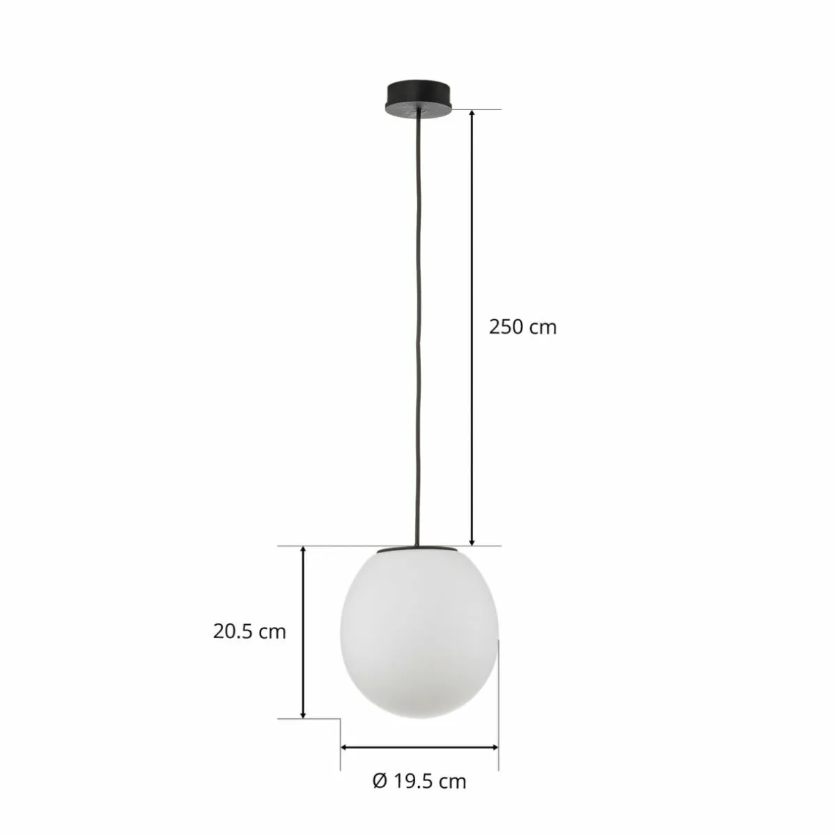 wever__ducr_dro__suspension_cm_noirblanc_4.webp New Wever & Ducré Lighting WEVER & DUCRÉ Dro 2.0 Suspension 19,5cm noir/blanc
