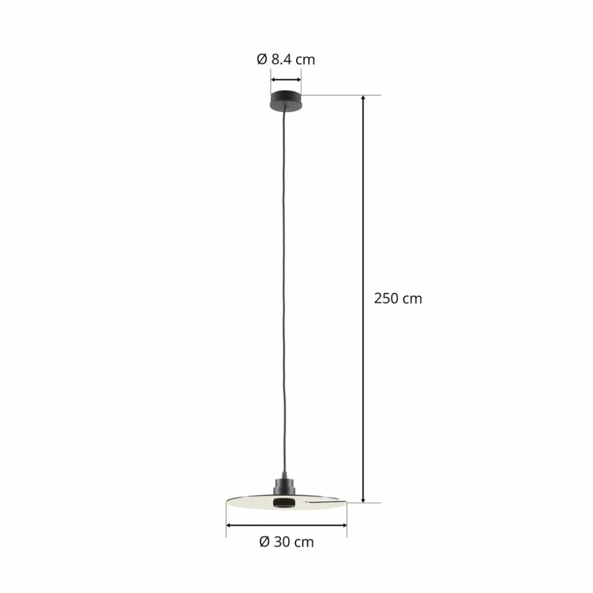 wever__ducr_mirro__susp_cm_noiredore_6-1.webp Best Wever & Ducré Lighting WEVER & DUCRÉ Mirro 1.0 susp. 250 cm noire/dorée