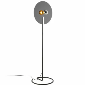 Store Wever & Ducré Lighting WEVER & DUCRÉ Mirro lampadaire 2.0 noir/chromé